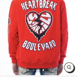Mens Los Angeles SUGARHILL "HEARTBREAKER" HOODIE Fashion $140 Medium